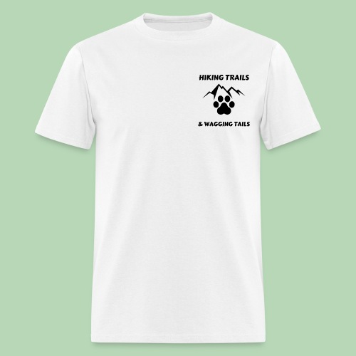 Hiking Trails and Wagging Tails - Men's T-Shirt