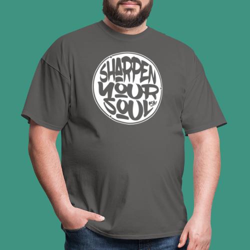 Sharpen Your Soul [LIGHT Circle] - Men's T-Shirt