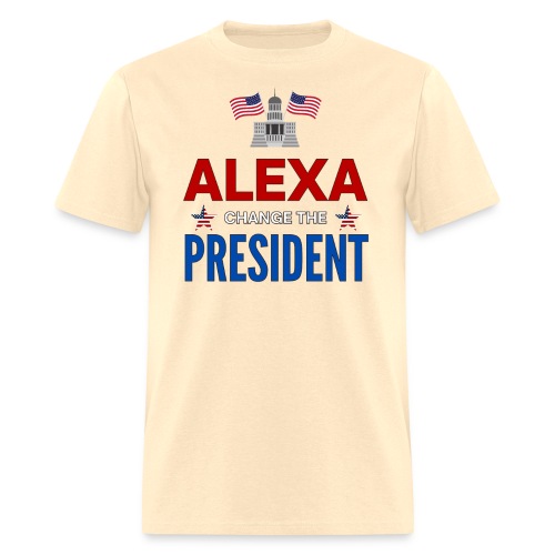 ALEXA, Change The PRESIDENT, White House USA Flags - Men's T-Shirt