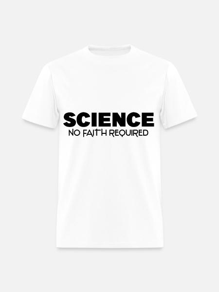 Atheist shirt - Men's T-Shirt - white