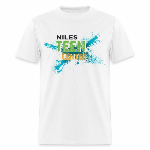 Niles Teen Center logo for Light backgrounds - Men's T-Shirt