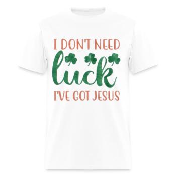 St Patricks Day - Men's T-Shirt - white - Front - Jose (178cm)