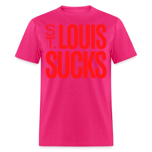 St. LOUIS SUCKS - Men's T-Shirt