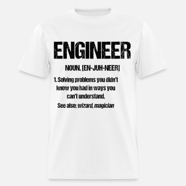 ENGINEER NOUN Funny Engineering Quotes Graduation' Men's Tall T-Shirt |  Spreadshirt