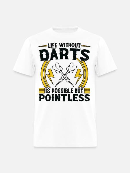 Darts Dart Player - Men's T-Shirt - white
