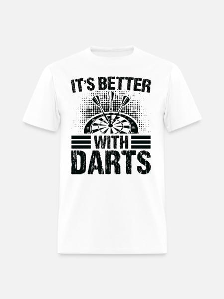 Darts Dart Player - Men's T-Shirt - white