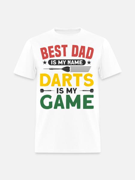 Darts Dart Player - Men's T-Shirt - white