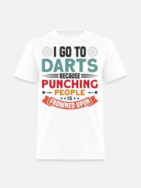 Darts Dart Player - Men's T-Shirt - white