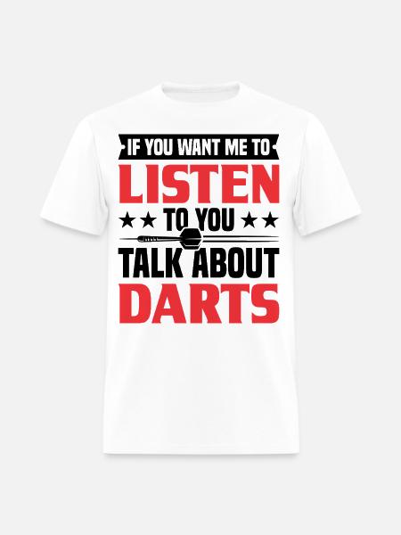 Darts Dart Player - Men's T-Shirt - white