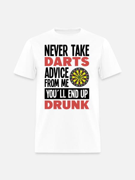 Darts Dart Player - Men's T-Shirt - white