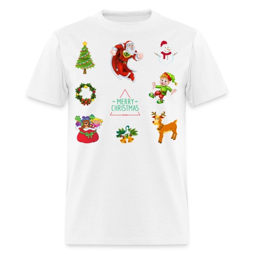 Christmas Sticker Pack - Men's T-Shirt