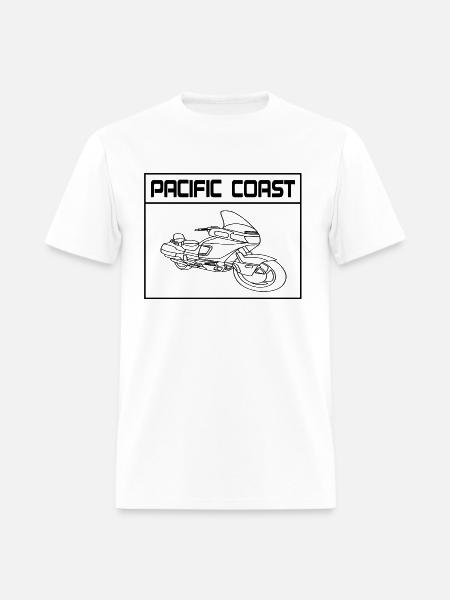 Pacific Coast Square - Men's T-Shirt - white