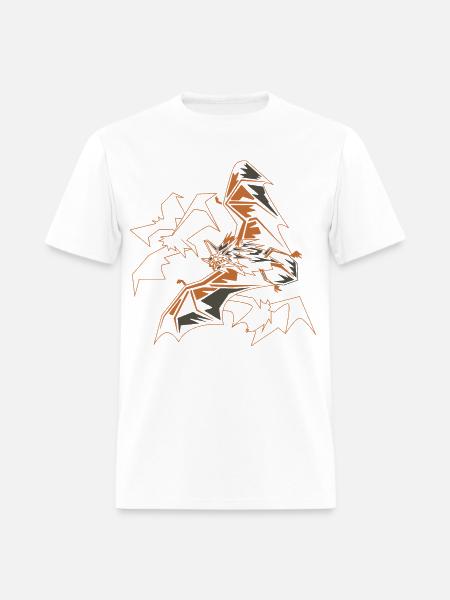 Polygon Bats - Men's T-Shirt - white