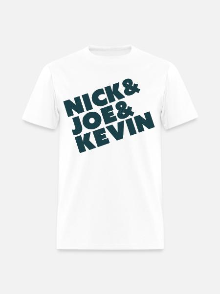 Nick & Joe & Kevin - Men's T-Shirt - white