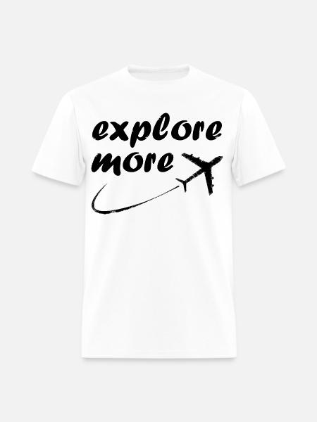 explore more - Men's T-Shirt - white
