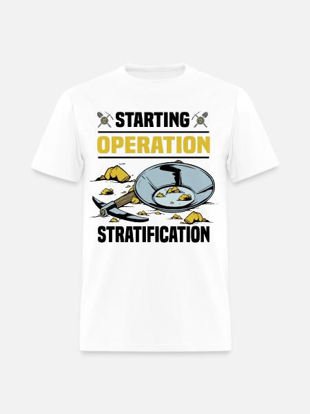 Gold panning - Men's T-Shirt - white