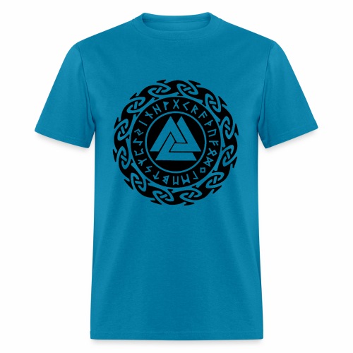Viking Rune Valknut Wotansknot Gift Ideas - Men's T-Shirt