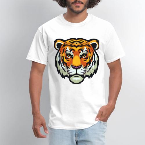 Tiger Fashion Feline Animal, Tiger Willing Success - Men's T-Shirt