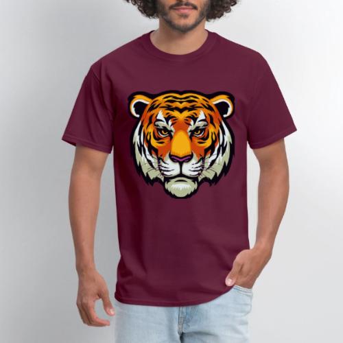Tiger Fashion Feline Animal, Tiger Willing Success - Men's T-Shirt