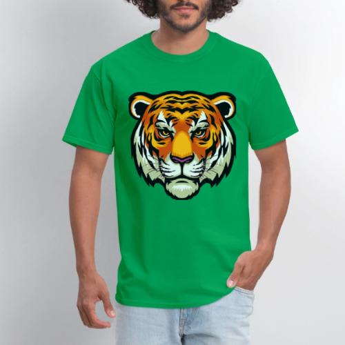 Tiger Fashion Feline Animal, Tiger Willing Success - Men's T-Shirt