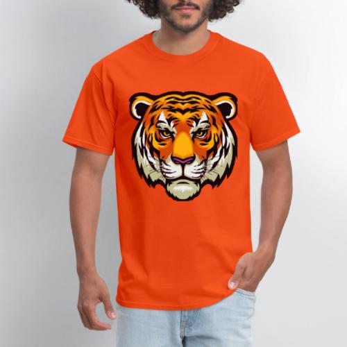 Tiger Fashion Feline Animal, Tiger Willing Success - Men's T-Shirt