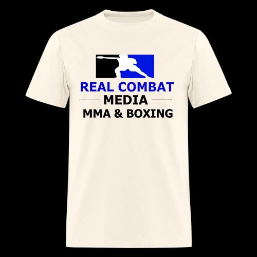 RCM MMA & BOXING Blue Logo - Men's T-Shirt