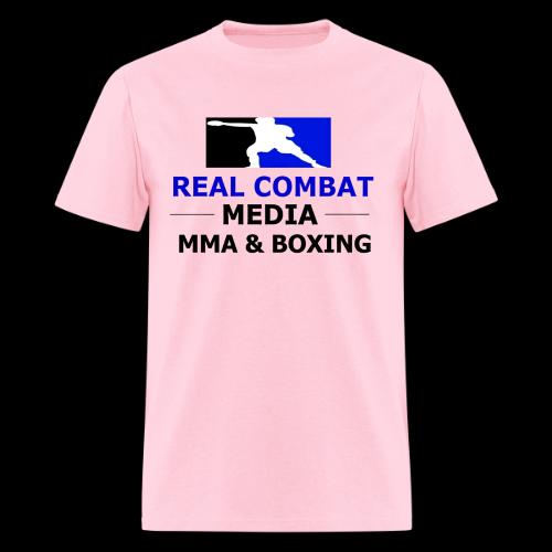 RCM MMA & BOXING Blue Logo - Men's T-Shirt