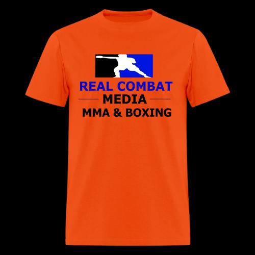 RCM MMA & BOXING Blue Logo - Men's T-Shirt