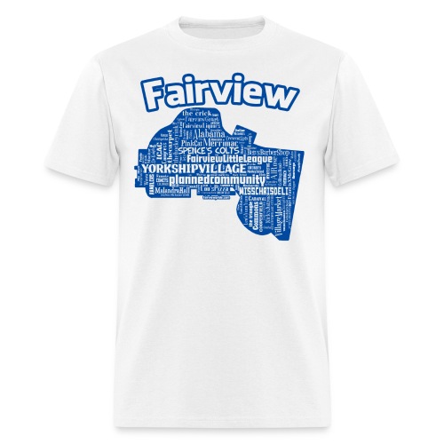 fairviewtagcloud - Men's T-Shirt