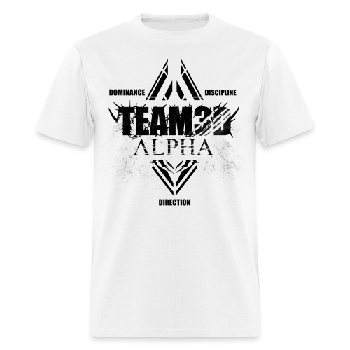 Team3DAlpha_White - Men's T-Shirt