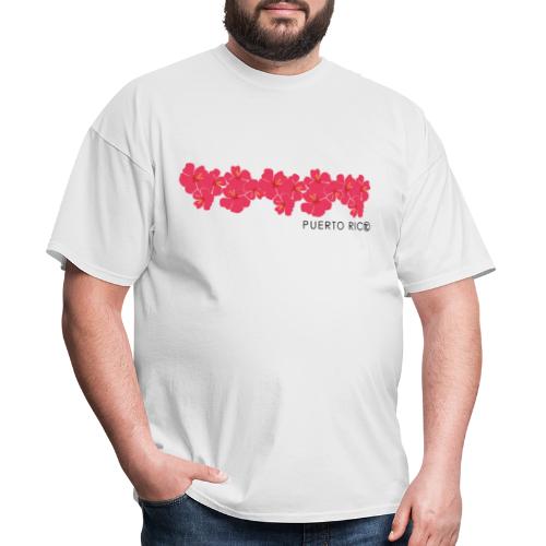 Puerto Rico en Flor - Men's T-Shirt