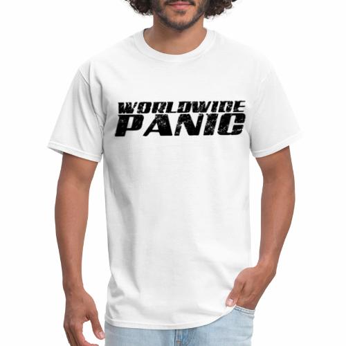 Worldwide Panic Logo Black - Men's T-Shirt