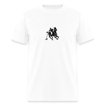 Polo game - Men's T-Shirt - white - Front - Jose (178cm)