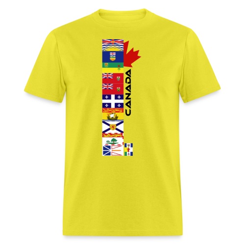 Canadian Provinces - Men's T-Shirt