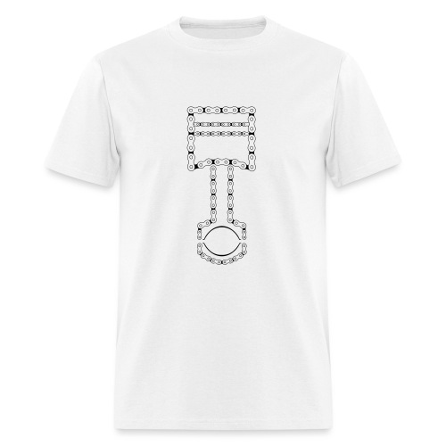 Chained Up Piston - Men's T-Shirt