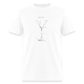 Martini - Men's T-Shirt - white - Front - Jose (178cm)