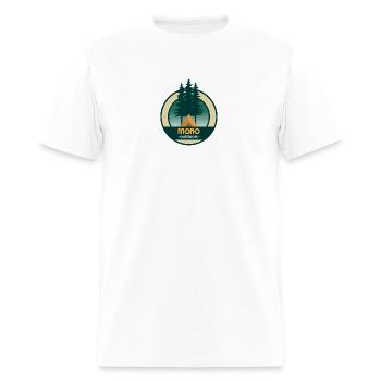 Mono Outdoors Tent Circle - Men's T-Shirt - white - Front - Jose (178cm)
