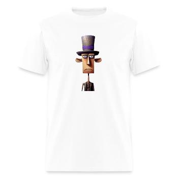The Tram Conductor - Men's T-Shirt - white - Front - Jose (178cm)