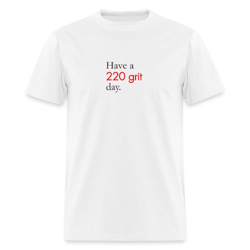 220 grit png - Men's T-Shirt