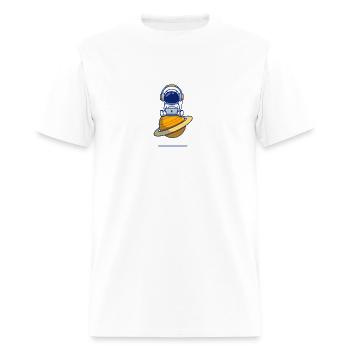 music in the jupiter - Men's T-Shirt - white - Front - Jose (178cm)