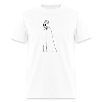 Royal skeleton - Men's T-Shirt - white - Front - Jose (178cm)