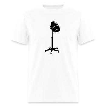 hairdresser's helmet - Men's T-Shirt - white - Front - Jose (178cm)