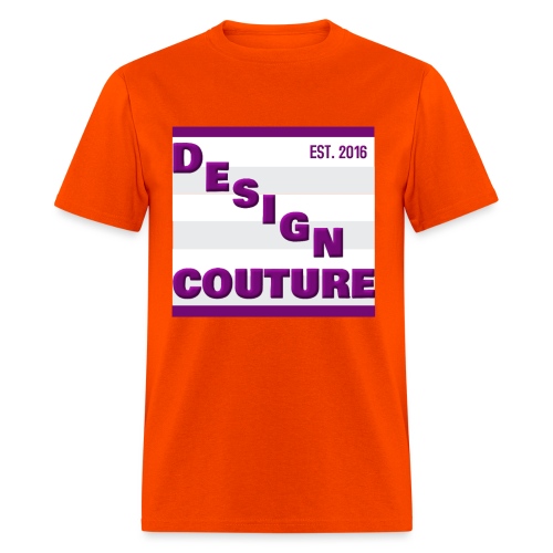 DESIGN COUTURE EST 2016 PURPLE - Men's T-Shirt