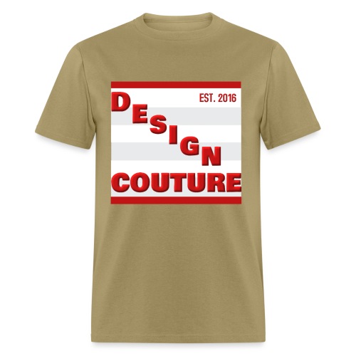 DESIGN COUTURE EST 2016 RED - Men's T-Shirt