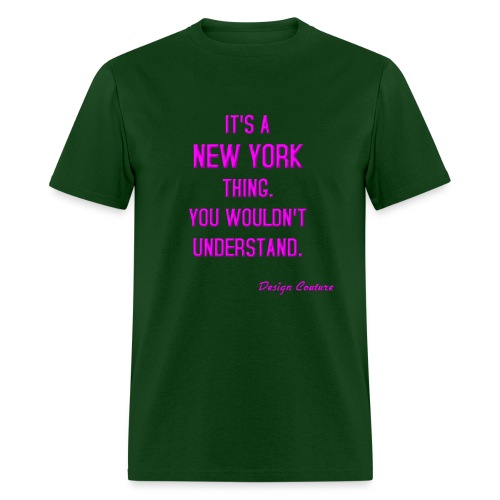 IT S A NEW YORK THING PINK - Men's T-Shirt