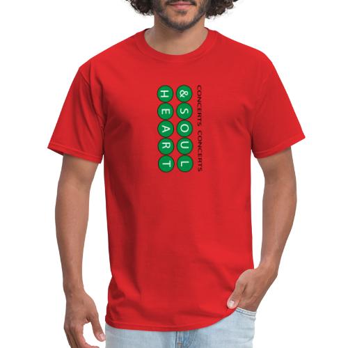 Can't go wrong with Money Green Heart & Soul - Men's T-Shirt