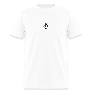 BYTE CREATIVE ART - Men's T-Shirt - white - Front - Jose (178cm)