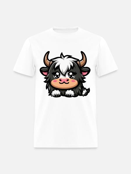 Majestic Yak Presence - Men's T-Shirt - white