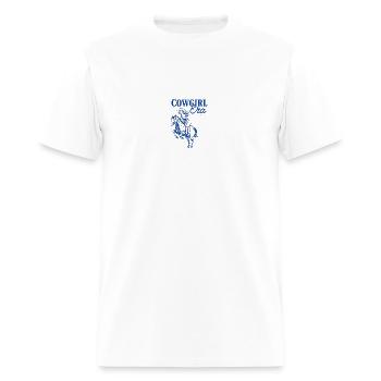 Cowgirl era - Men's T-Shirt - white - Front - Jose (178cm)