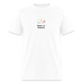 Master of surprises - Men's T-Shirt - white - Front - Jose (178cm)